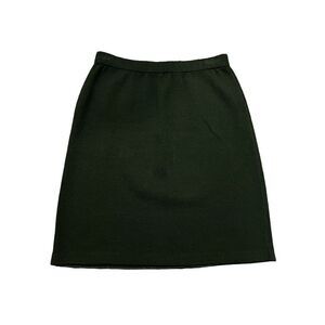 St. John by Marie Gray knit black mini skirt size 6